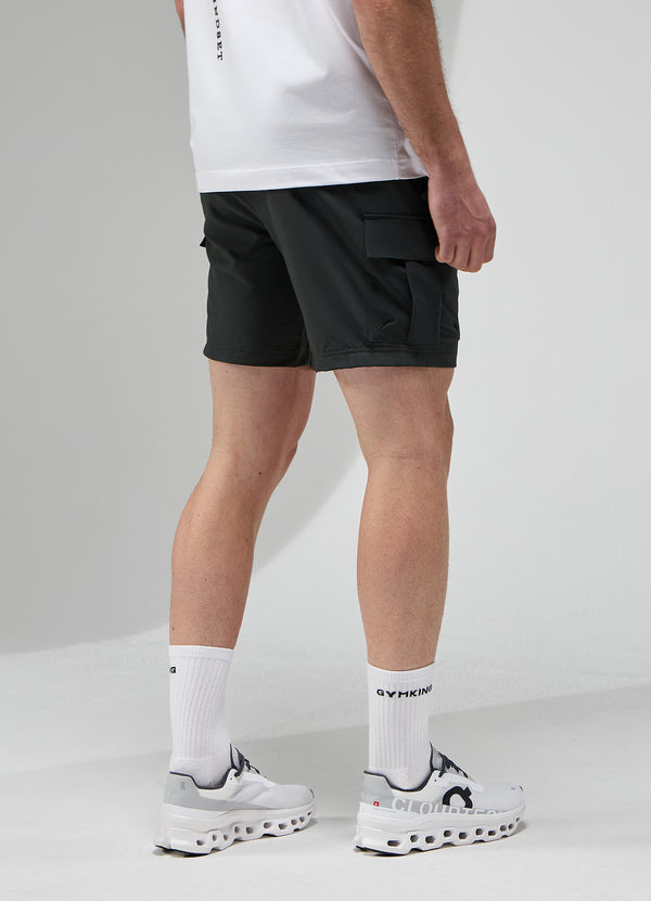 Gym King Focus Woven Utility Short Black
