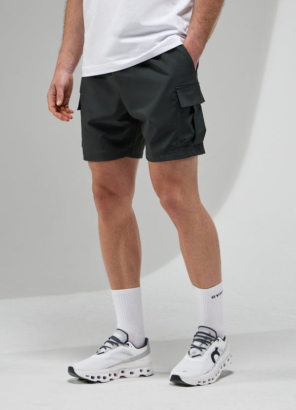 gym king Focus Woven Utility Short Black