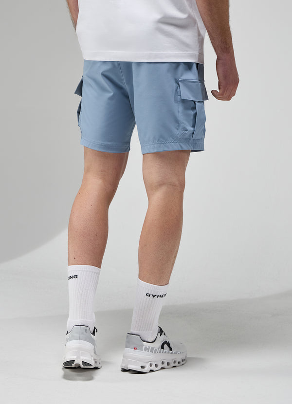 gym king Focus Woven Utility Short Dusk Blue