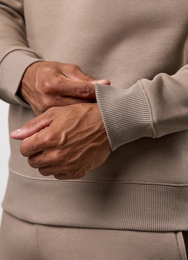 Gym King Fundamental Fleece Crew Truffle