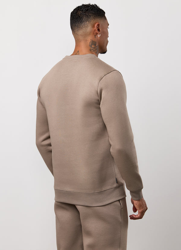 gym king Fundamental Fleece Crew Truffle