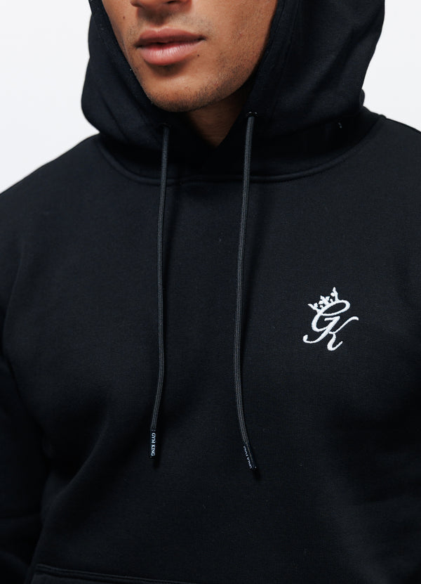 Gym King Fundamental Fleece Hood Black