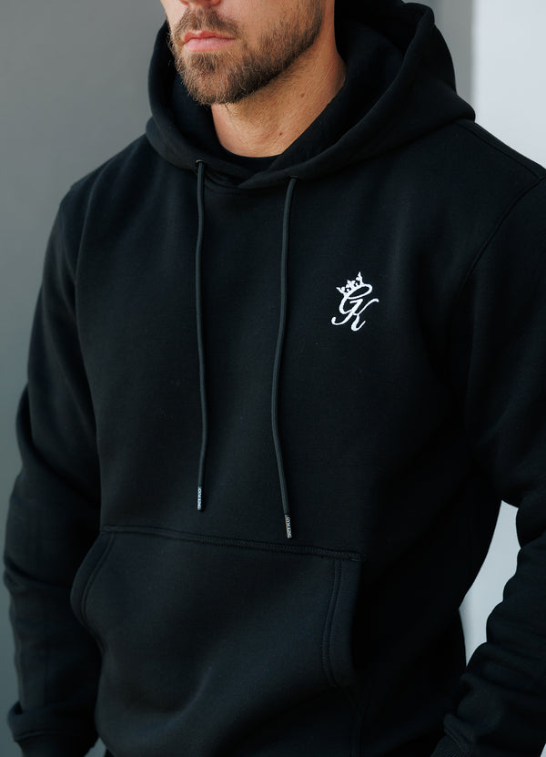 Gym King Fundamental Fleece Hood Black