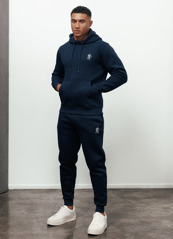gym king Fundamental Fleece Hood Navy