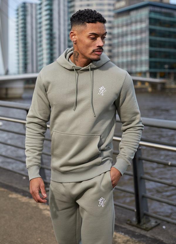 Gym King Fundamental Fleece Hood Soft Khaki