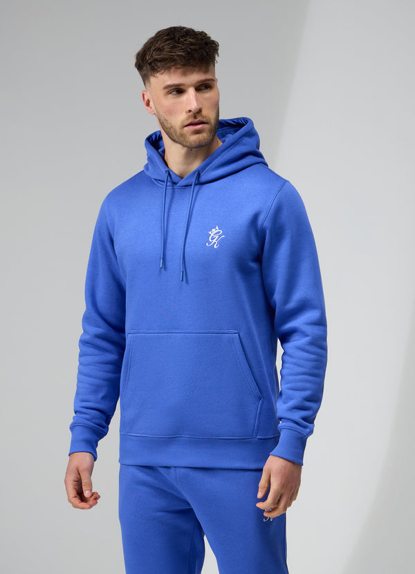 Gym King Fundamental Fleece Hood Sonic Blue