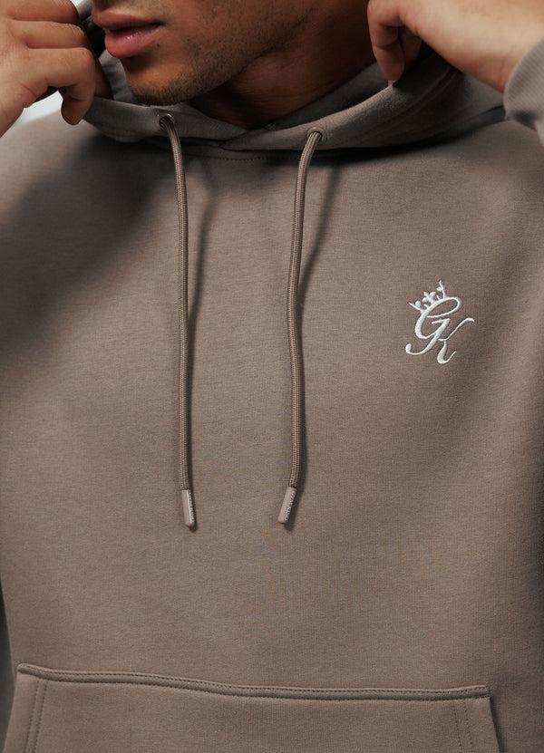 Gym King Fundamental Fleece Hood Truffle