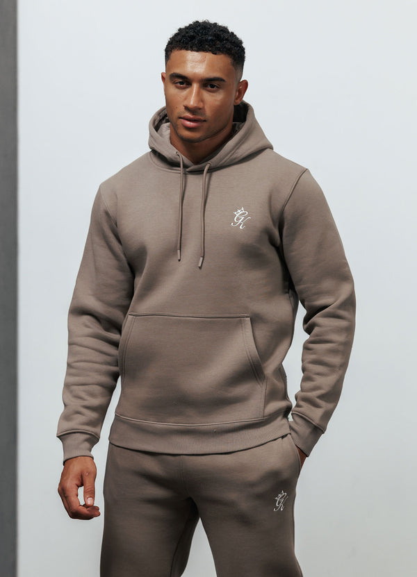 Gym King Fundamental Fleece Hood Truffle