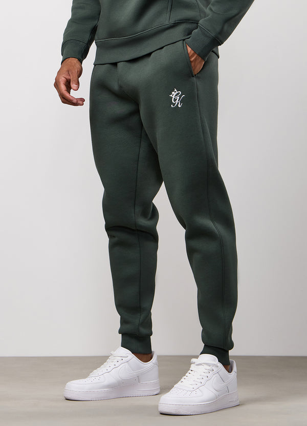 Gym King Fundamental Fleece Jogger Forest Green