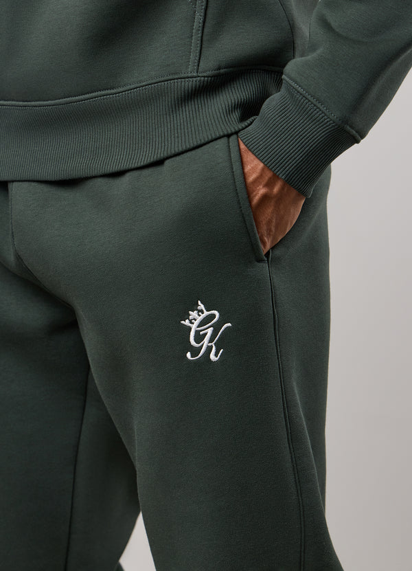 Gym King Fundamental Fleece Jogger Forest Green