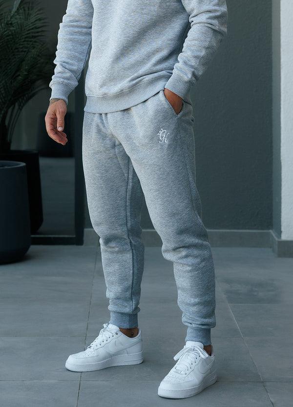 Gym King Fundamental Fleece Jogger Grey Marl