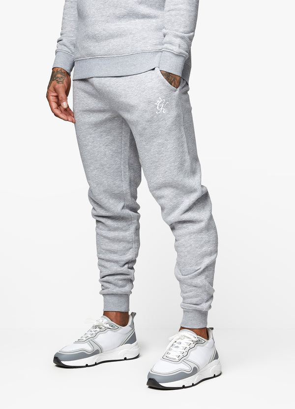 Gym King Fundamental Fleece Jogger Grey Marl