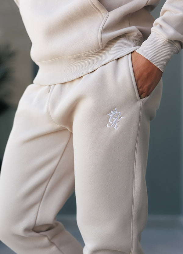 gym king Fundamental Fleece Jogger Light Stone