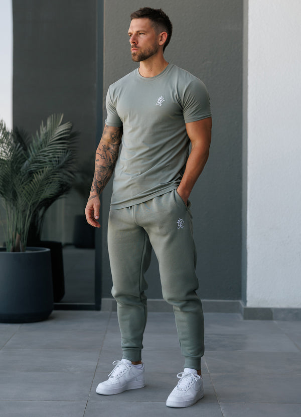Gym King Fundamental Fleece Jogger Soft Khaki