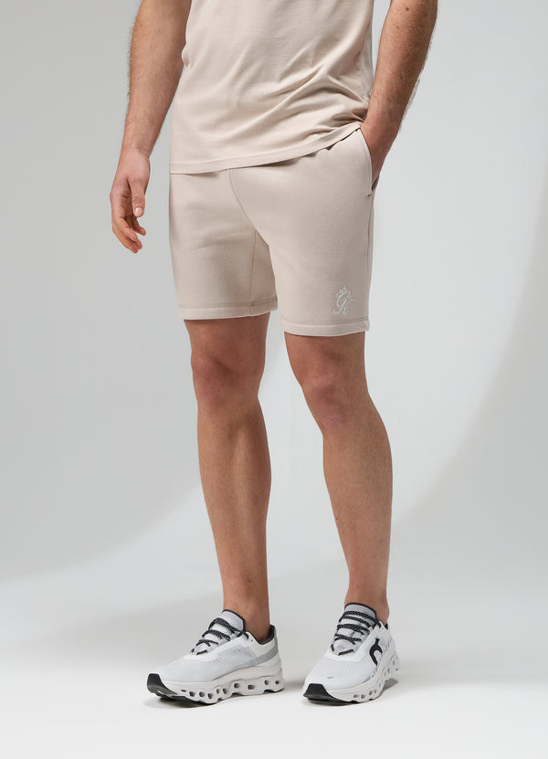 Gym King Fundamental Fleece Short Light Stone