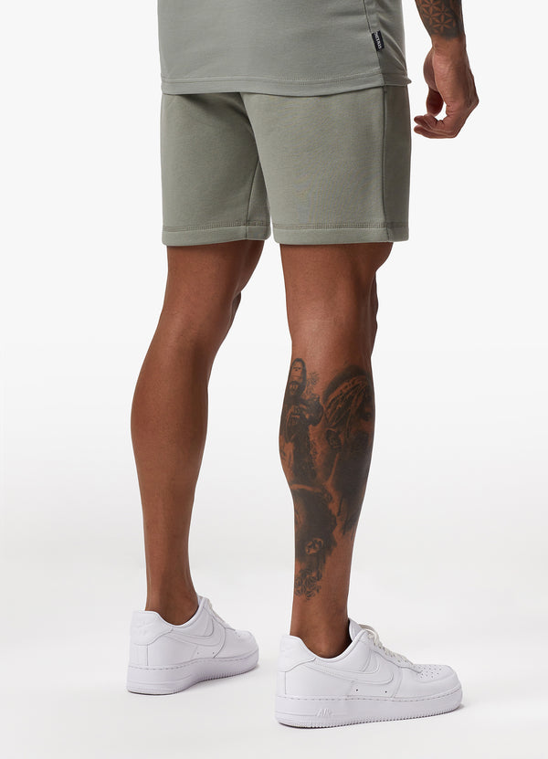 Gym King Fundamental Fleece Short Soft Khaki