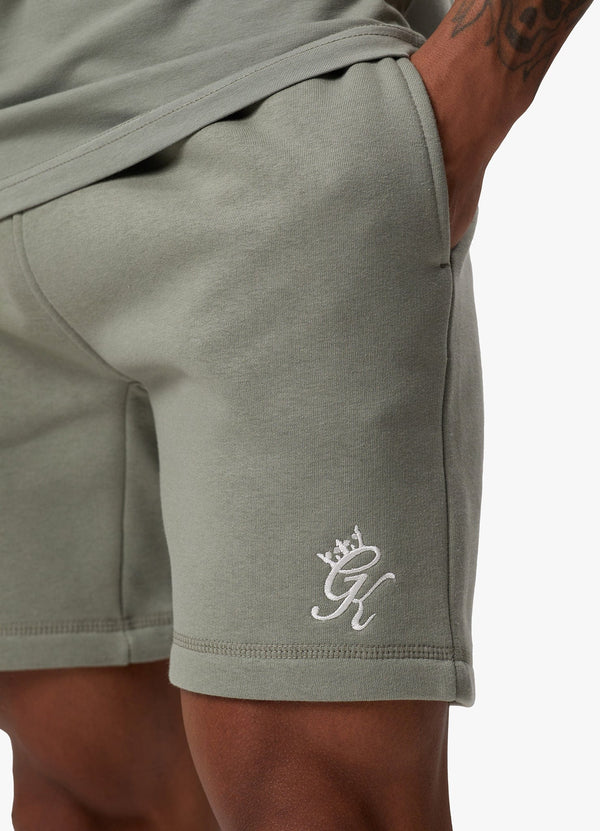 Gym King Fundamental Fleece Short Soft Khaki