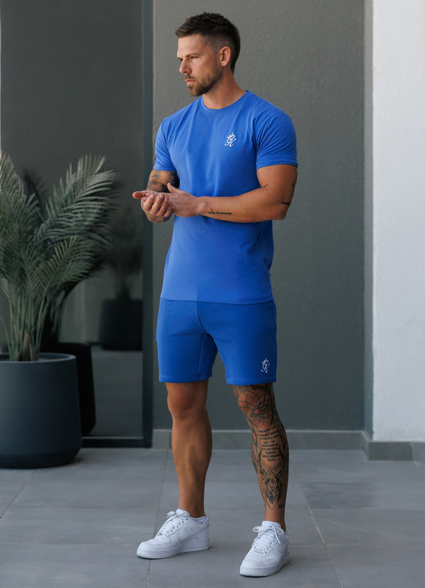 Gym King Fundamental Fleece Short Sonic Blue