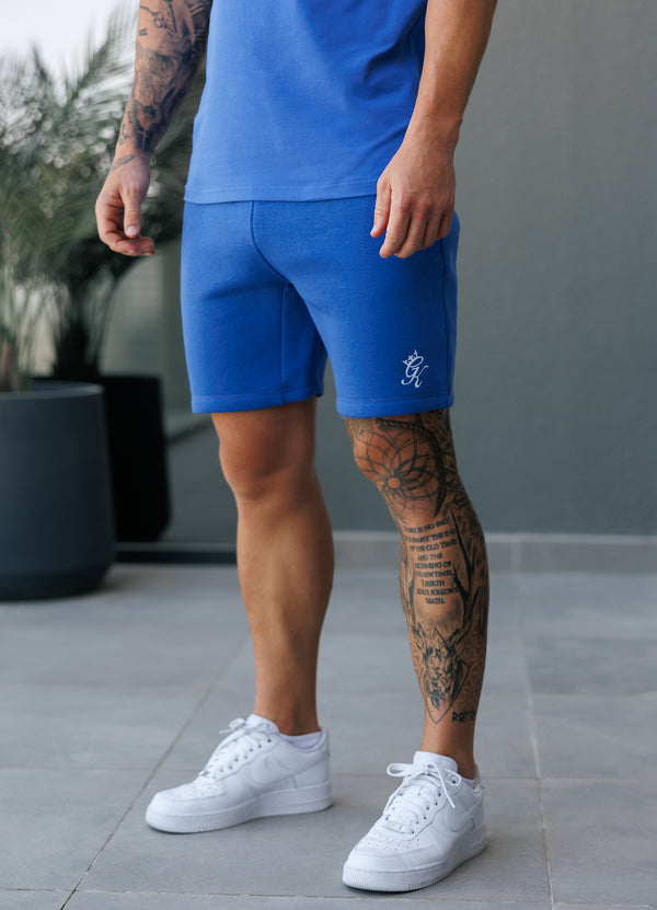 gym king Fundamental Fleece Short Sonic Blue