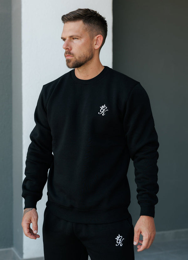 Gym King Fundamental Fleece Sweatshirt Black