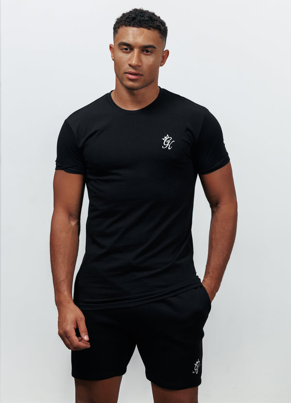 Gym King Fundamental Jersey Tee Black