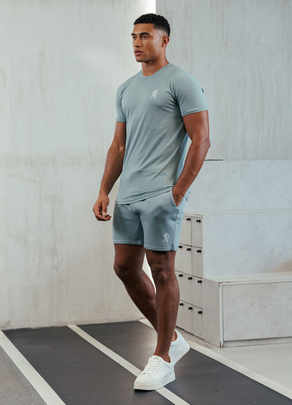 Gym King Fundamental Jersey Tee Smoke