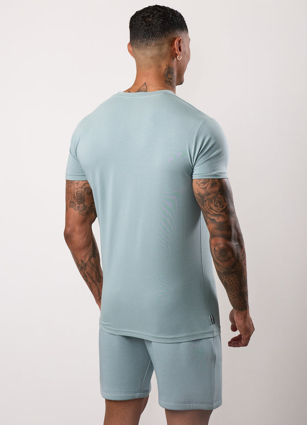 Gym King Fundamental Jersey Tee Smoke