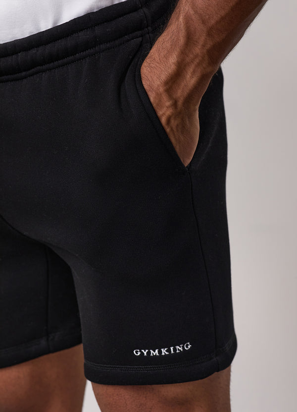 Gym King Fundamental Linear Short Black