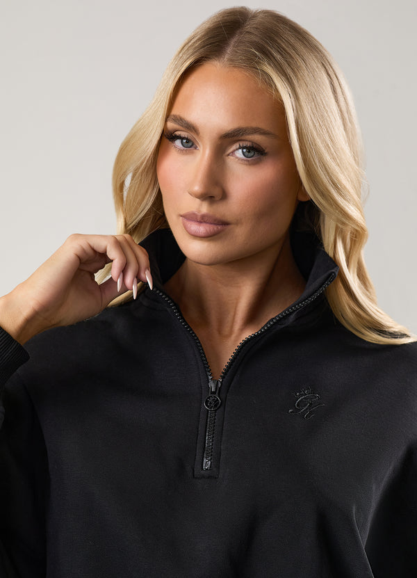 Gym King Fundamental Loopback Funnel Black