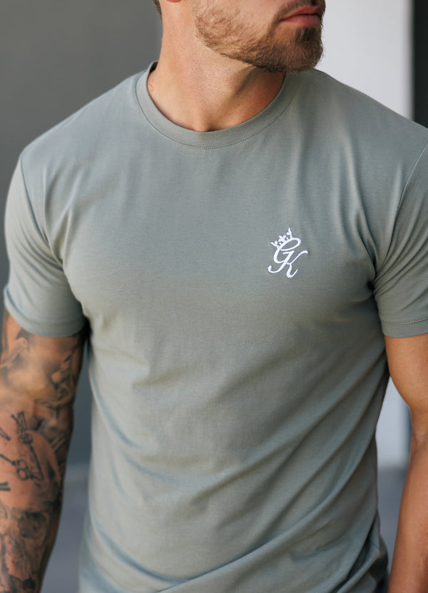 Gym King Fundamental Tee Soft Khaki