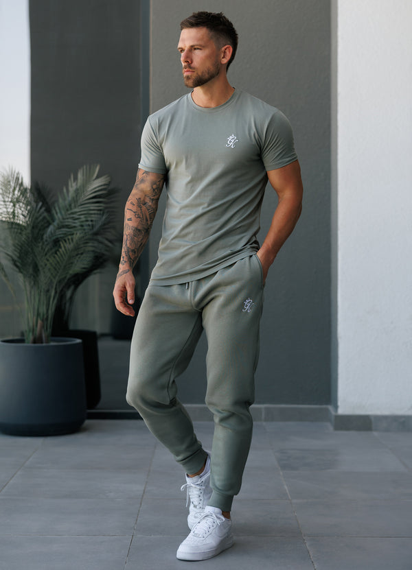 Gym King Fundamental Tee Soft Khaki