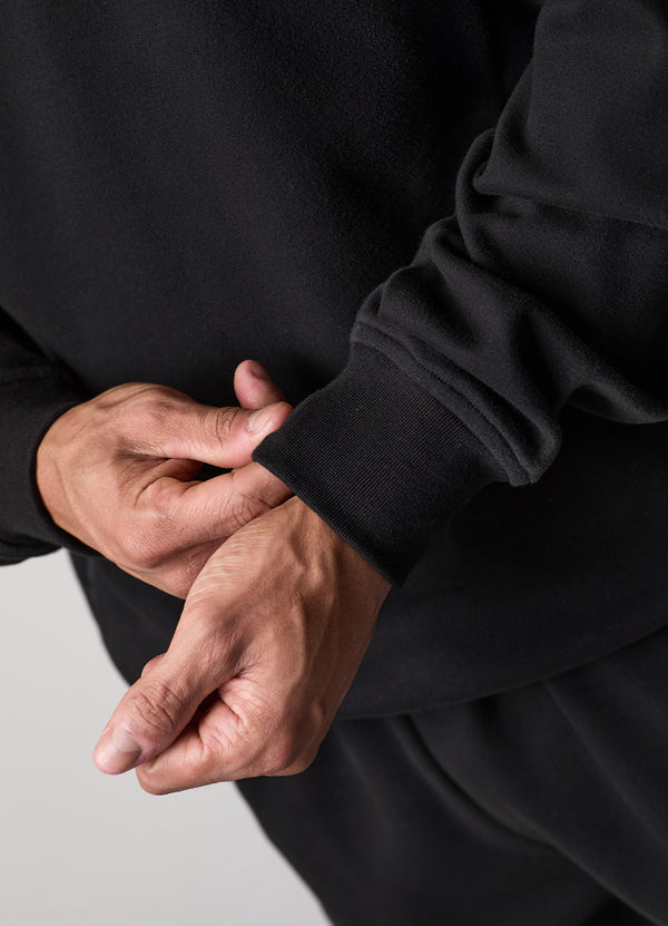 Gym King Fusion 1/4 Zip Black