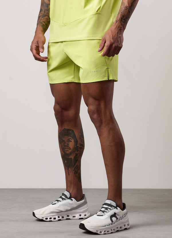 gym king Fusion Hybrid 5" Short Sherbet Lime