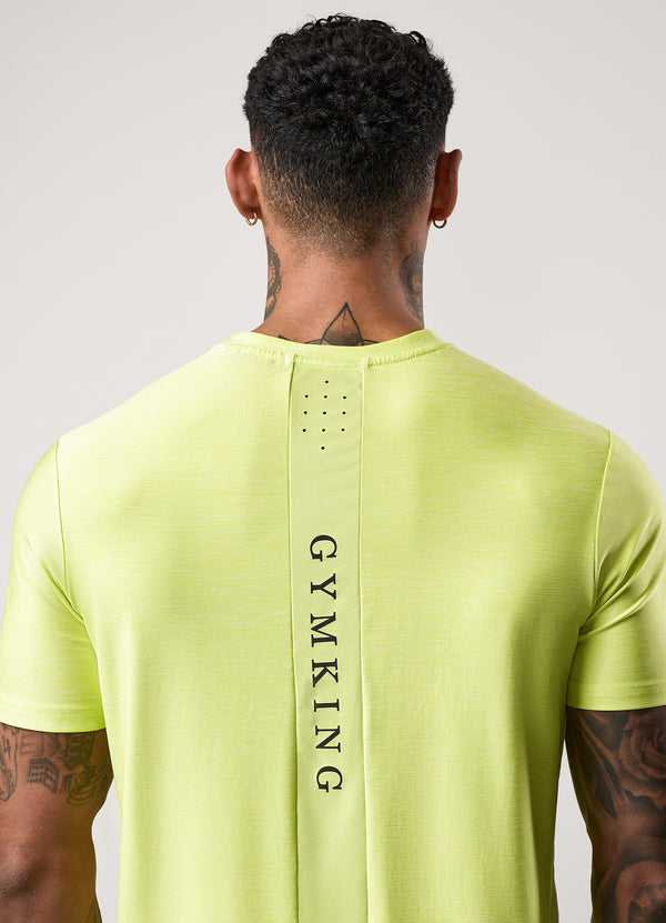 Gym King Fusion Hybrid Tee Sherbet Lime
