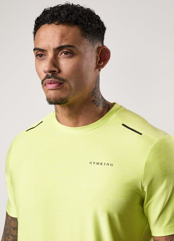 Gym King Fusion Hybrid Tee Sherbet Lime