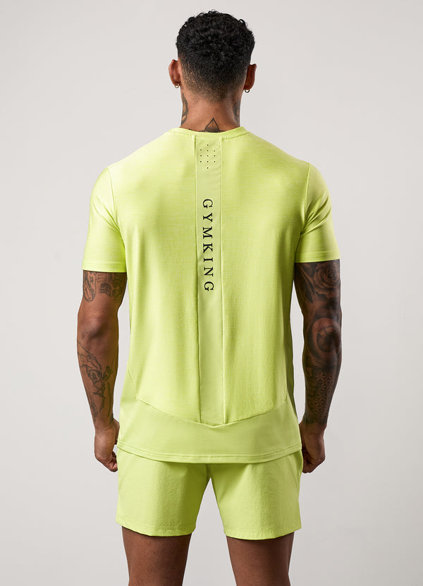 gym king Fusion Hybrid Tee Sherbet Lime