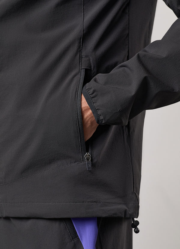 Gym King Fusion Tracksuit Top Dark Pewter