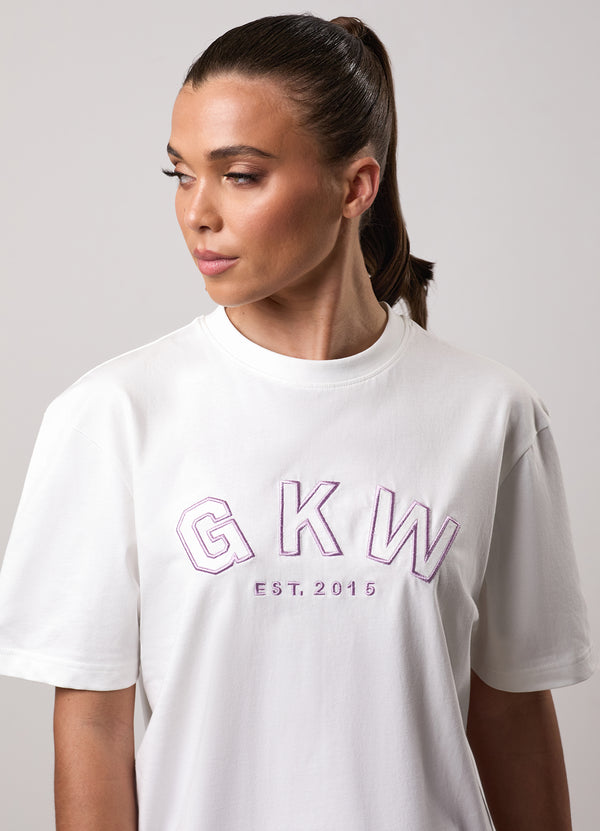 Gym King GKW Boyfriend Tee Cream