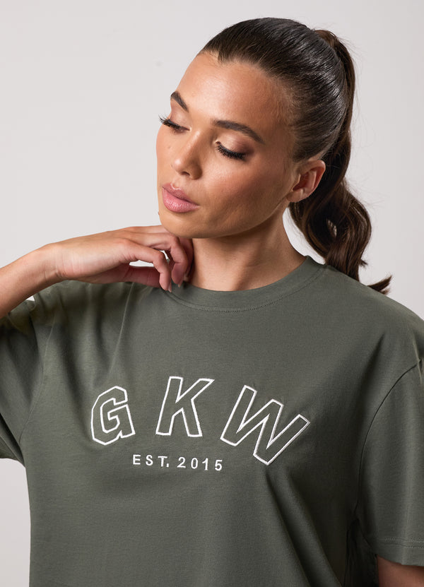 gym king GKW Boyfriend Tee Dusk Green