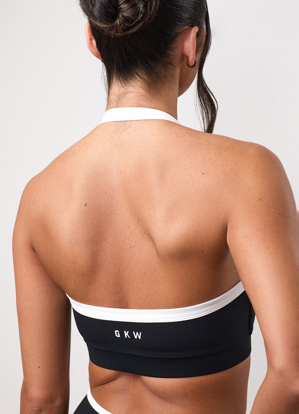 Gym King GKW Contrast Bra Black