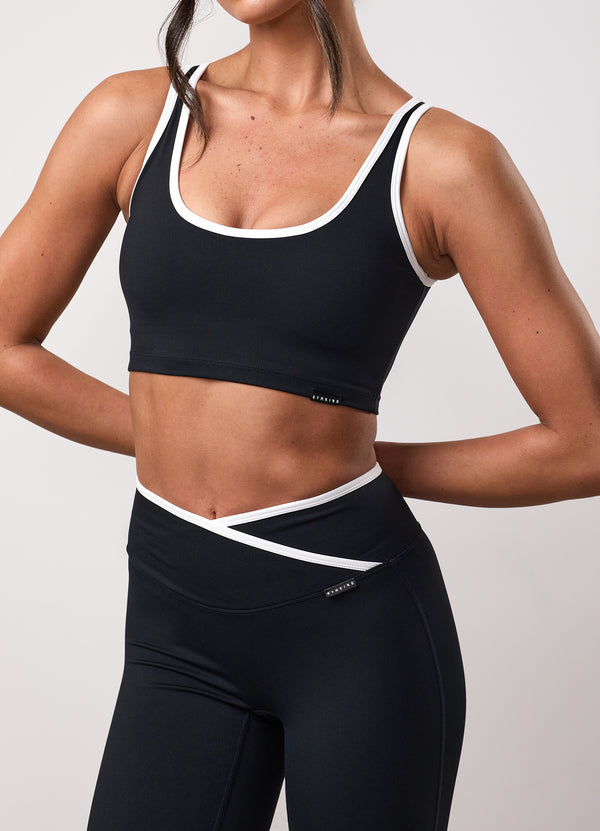 Gym King GKW Contrast Tank Black