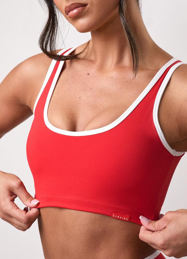 Gym King GKW Contrast Tank Salsa