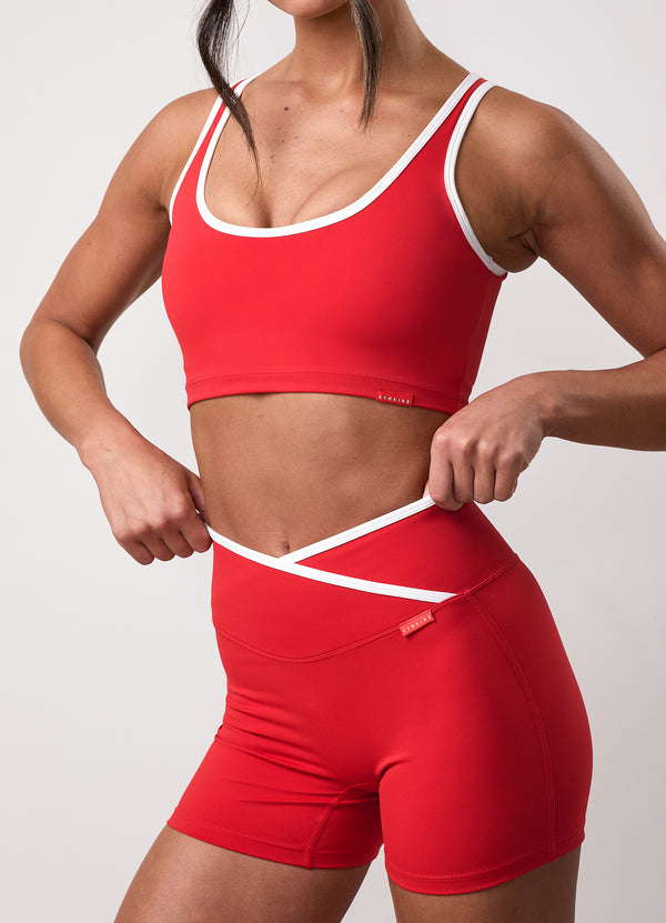 Gym King GKW Contrast Tank Salsa