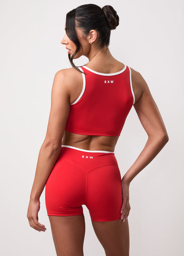 gym king GKW Contrast Tank Salsa