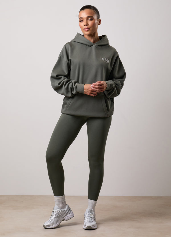 Gym King GKW Relaxed Fit Hood Dusk Green
