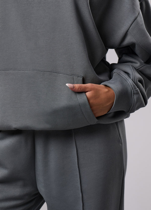 Gym King GKW Sports Luxe Hoodie Dark Sage