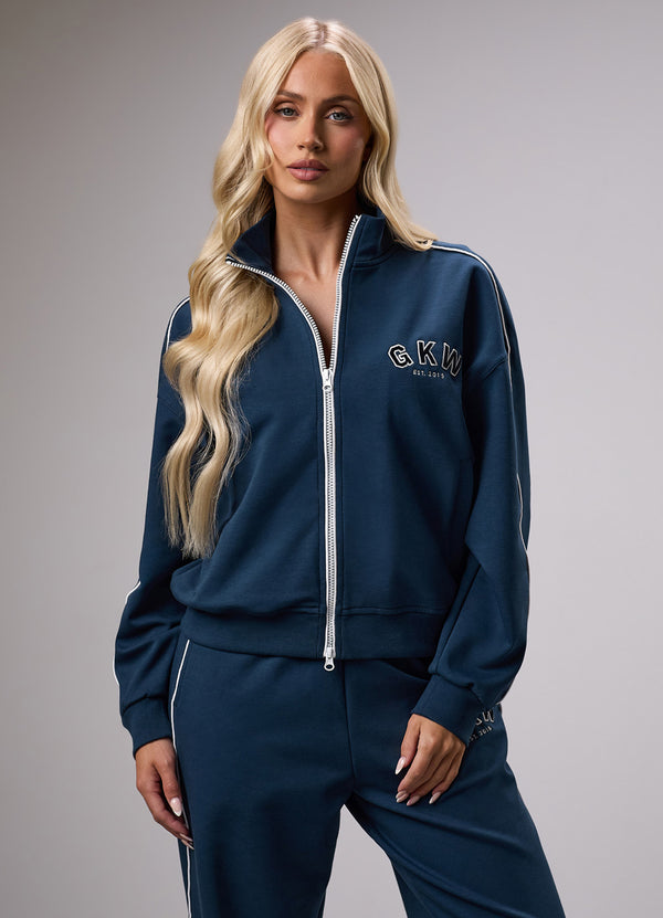 Gym King GKW Sports Luxe Track Jacket Rich Blue