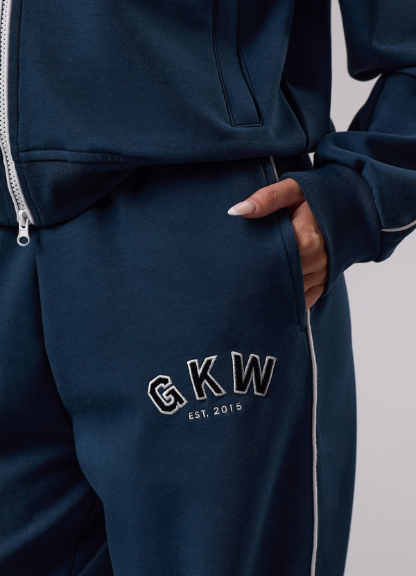 gym king GKW Sports Luxe Track Pants Rich Blue