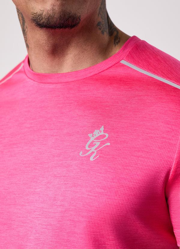 Gym King Gym King Element Tee Tropical Pink Marl