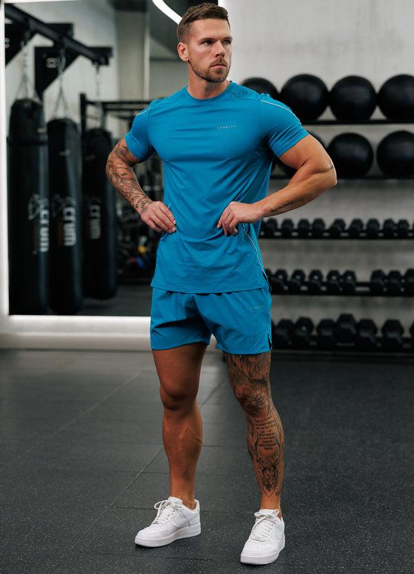 Gym King Hex 6" Short Exotic Teal